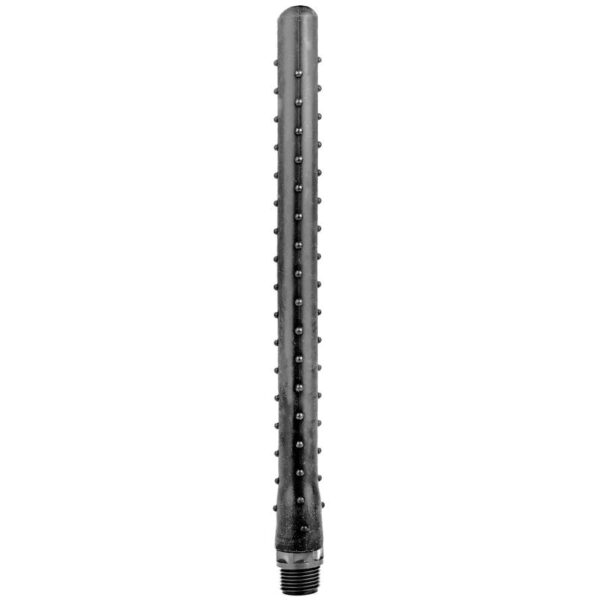 POTENTE - ALL BLACK - SILICONE ANAL DE CHUVEIRO ENORME 27 CM