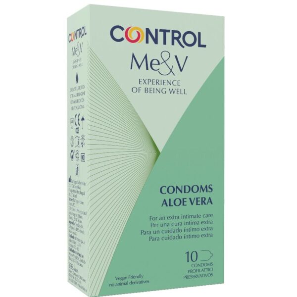 POTENTE - CONTROL - PRESERVATIVOS COM ALOE VERA 10 UNIDADES