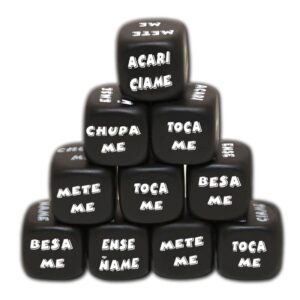 POTENTE - DIABLO PICANTE - DADOS DE AO PRETOS