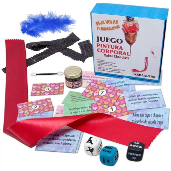 POTENTE - DIABLO PICANTE - JOGO DE DADOS COM PINTURA CORPORAL