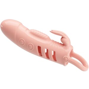 POTENTE - PRETTY LOVE - BAINHA PARA PÊNIS COELHO NATURAL SLOANE