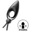 POTENTE - SATISFYER - VIBRADOR SNIPER RING PRETO