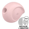 POTENTE - SATISFYER - ESTIMULADOR DE PULSO DE AR SUGAR RUSH E VIBRADOR ROSA