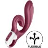 POTENTE - SATISFYER - LOVE ME COELHO VIBRAO VERMELHO