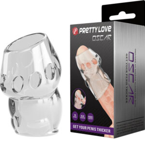 POTENTE - PRETTY LOVE - OSCAR ESPESSANTE DE PÊNIS TRANSPARENTE