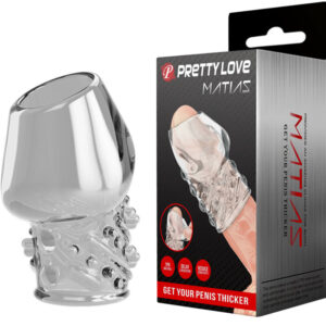 POTENTE - PRETTY LOVE - MATIAS ESPESSANTE DE PÊNIS TRANSPARENTE
