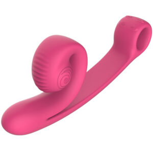 POTENTE - SNAIL VIBE - VIBRADOR CURVO ROSA
