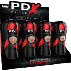 POTENTE - PDX ELITE - CONJUNTO STROKER 12 UNIDADES: 6X VAGINA