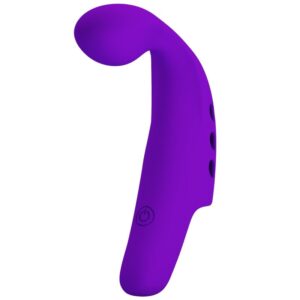 POTENTE - PRETTY LOVE - VIBRADOR DE DEDO RECARREGVEL GORGON ROXO
