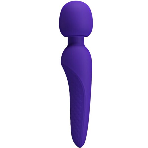 POTENTE - PRETTY LOVE - MAREDITH MASSAGER 12 MODOS DE VIBRAO ROXO