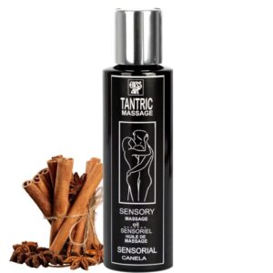 POTENTE - EROS-ART - ÓLEO DE MASSAGEM TÂNTRICA NATURAL E CANELA AFRODISÍACO 100 ML