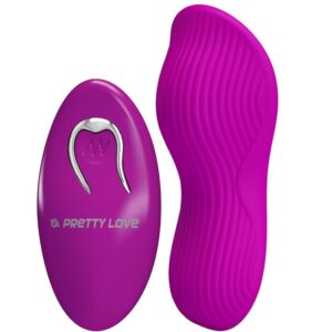 POTENTE - PRETTY LOVE - ESTIMULADOR DE CLITÓRIS ROMARIO LAY-ON CONTROLE REMOTO ROSA