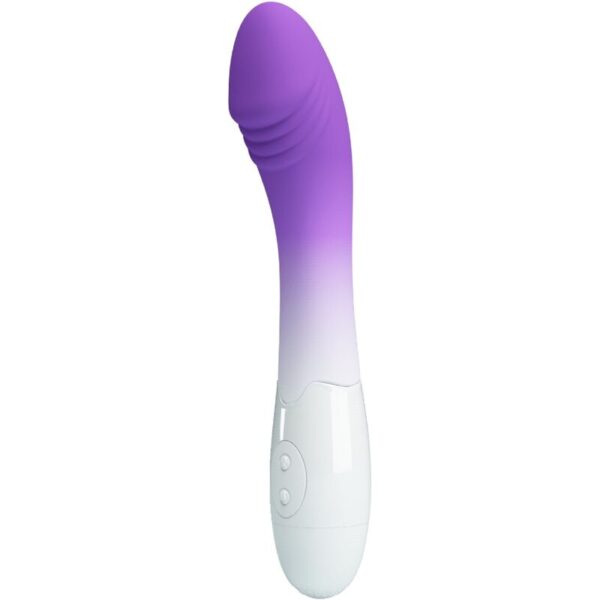 POTENTE - PRETTY LOVE - VIBRADOR ELEMENTAL PONTO G 30 VIBRAÇÕES ROXO
