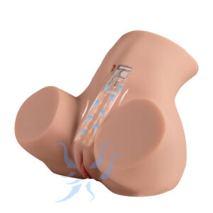 POTENTE - XISE - DANAE THRUSTING MASTUBADOR DE VAGINA REALISTA COM VIBRAÇÃO MULTI-POSIÇÕES