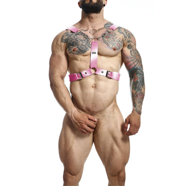 POTENTE - MOB - DNGEON PINK CHAIN HARNESS TAMANHO ÚNICO Y
