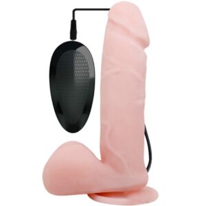POTENTE - BAILE - VIBRADOR REALÍSTICO OLIVER COM FUNO DE ROTAO