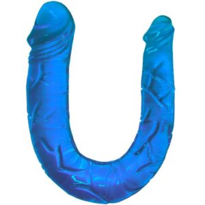 POTENTE - BAILE - DUPLO DONG DILDO DUPLO AZUL