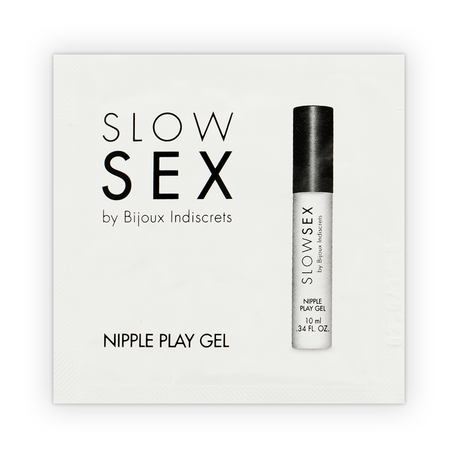 POTENTE - BIJOUX - SLOW SEX NIPPLE GEL ESTIMULANTE NIPPLE PLAY GEL DE DOSE ÚNICA
