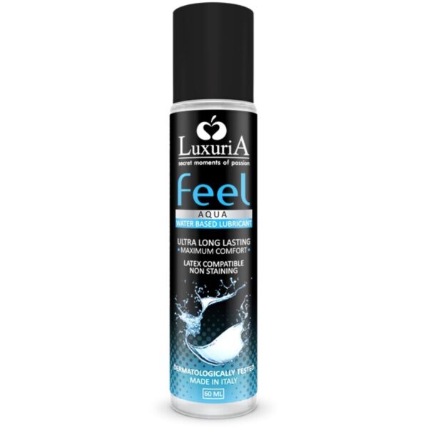 POTENTE - INTIMATELINE - LUXURIA FEEL AQUA LUBRIFICANTE BASE DE GUA 60 ML
