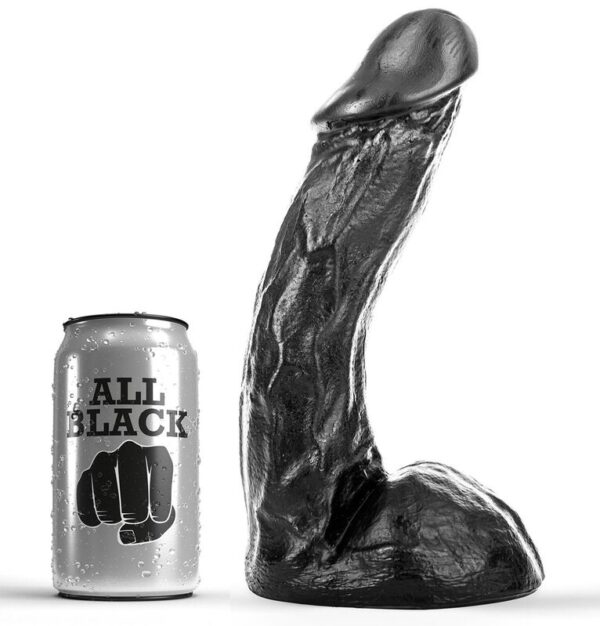 POTENTE - ALL BLACK - DONG 23 CM