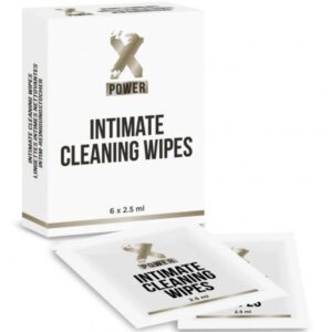 POTENTE - XPOWER - TOALHETES DE LIMPEZA ÍNTIMA 6 UNIDADES