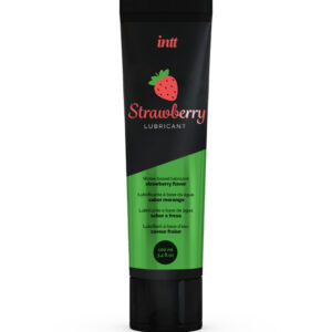 POTENTE - INTT LUBRICANTS - LUBRIFICANTE ÍNTIMO À BASE DE ÁGUA SABOR DE MORANGO