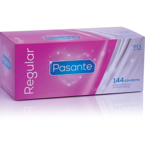 POTENTE - PASANTE - PRESERVATIVOS REGULARES 144 UNIDADES