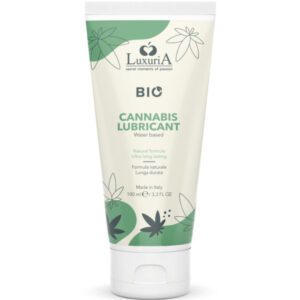 POTENTE - INTIMATELINE - LUXURIA LUBRIFICANTE BASE DE GUA BIO CANNABIS 100 ML