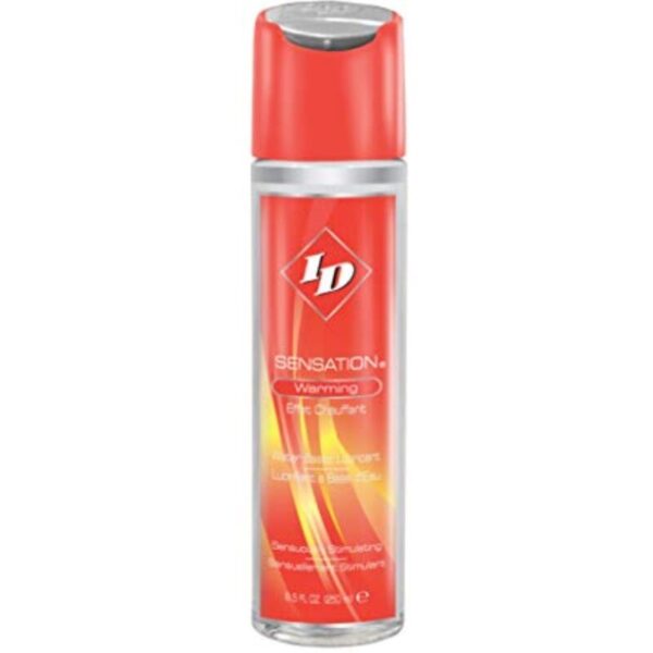 POTENTE - ID SENSATION - LUBRIFICANTE BASE DE GUA COM EFEITO CALOR 250 ML