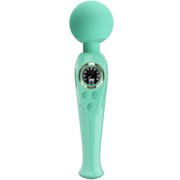 POTENTE - PRETTY LOVE - VIBRADOR DE VARINHA VERDE SKYLER