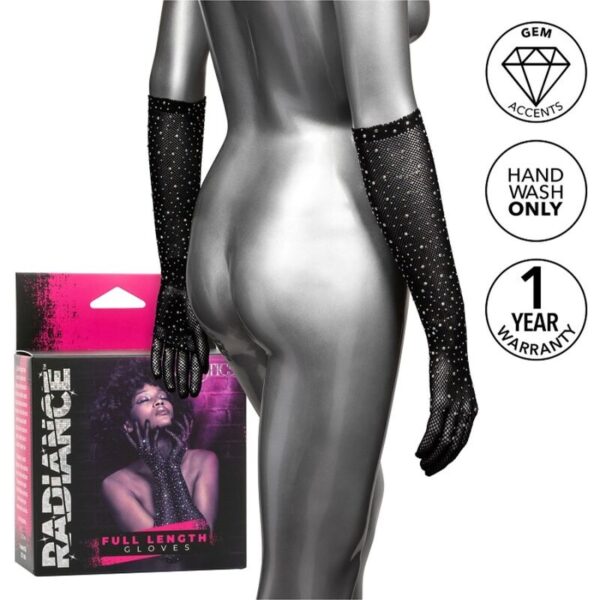 POTENTE - CALEXOTICS - RADIANCE LUVAS DE COMPRIMENTO COMPLETO RHINE