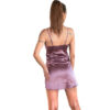 LIVCO CORSETTI FASHION - JACQUELINE LC 90249 ROUPO + CAMISA + CALCINHA VIOLETA L/XL - Image 2