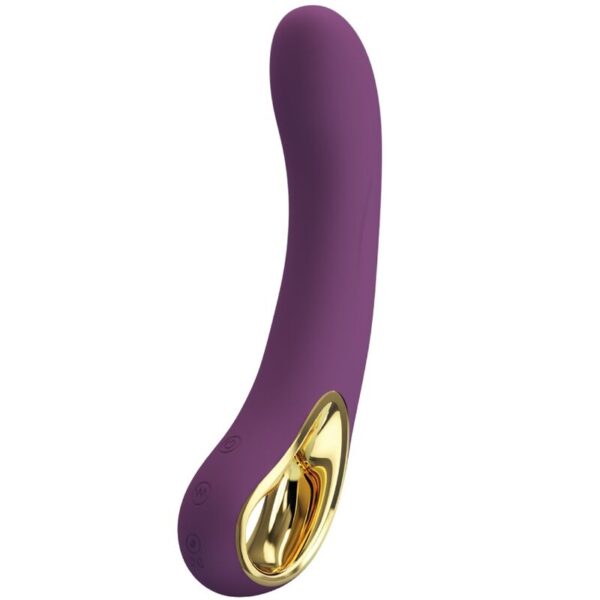 POTENTE - PRETTY LOVE - ETHAN VIBRADOR RECARREGVEL ROXO
