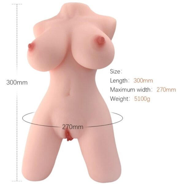 POTENTE - ARMONY - TORSO FEMININO REALISTA MODELO 5