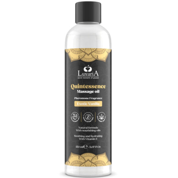 POTENTE - INTIMATELINE LUXURIA - ACEITE DE MASAJES VAINILLA EXOTIC 150 ML