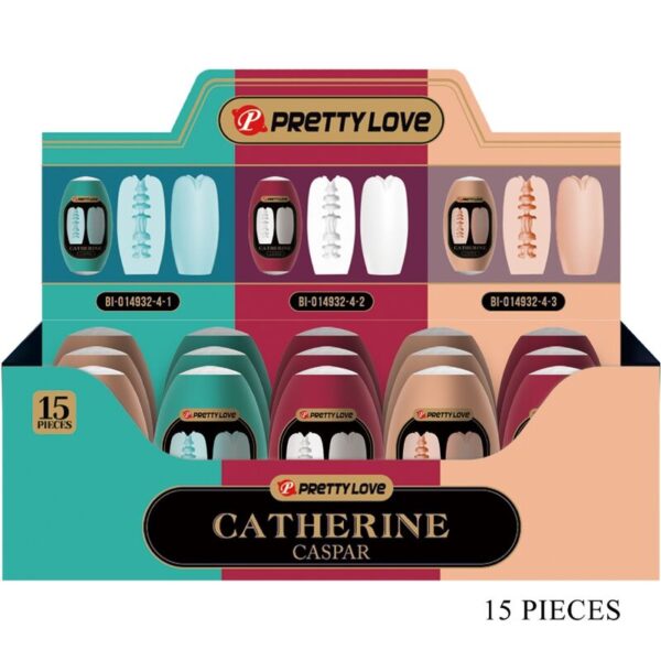 POTENTE - PRETTY LOVE - CASPAR PACK 15 MASTURBADORES MASCULINOS VARIOS