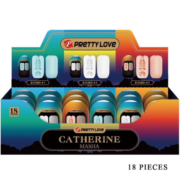 POTENTE - PRETTY LOVE - MASHA PACK 18 VÁRIOS MASTURBADORES MASCULINOS