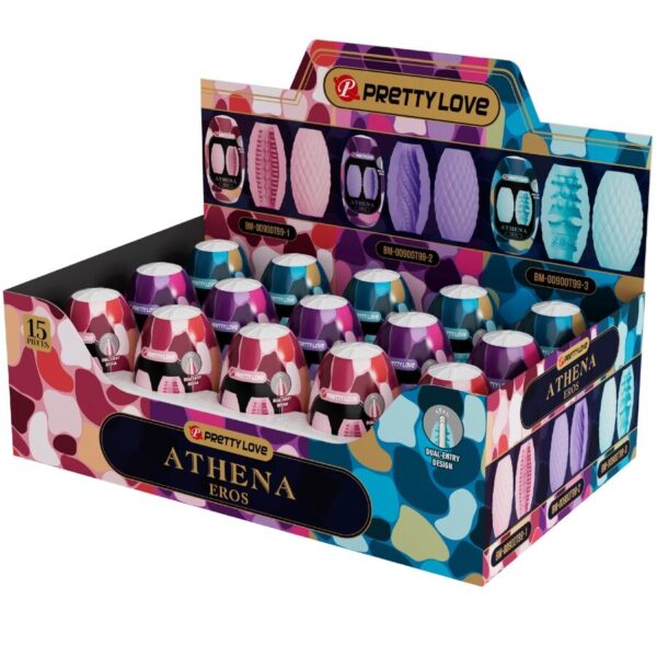 POTENTE - PRETTY LOVE - ATHENA EROS PACK 15 MASTURBADORES MASCULINOS VARIOS