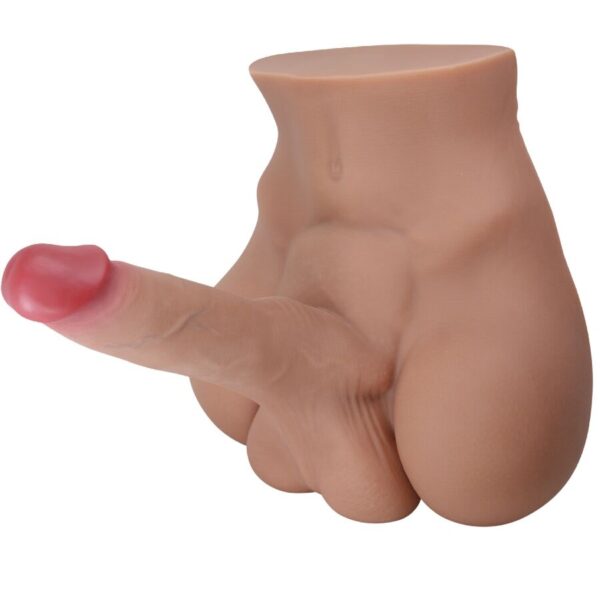 POTENTE - CRAZY BULL - MASTURBADOR REALISTA NATURAL RHYNE BACK