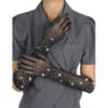 SUBBLIME - 957469 LUVAS SHINE TRANSPARENTES PRETAS S/M - Image 2