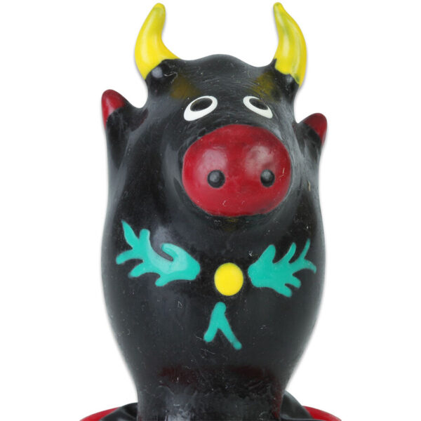POTENTE - CONDOMERIE - PRESERVATIVOS NOVIDADE PINTADOS À MÃO BULL BLACK MODELO 1