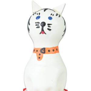 POTENTE - CONDOMERIE - PRESERVATIVOS NOVIDADES PINTADOS À MÃO GATO BRANCO