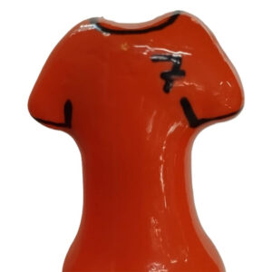 POTENTE - CONDOMERIE - CAMISA LARANJA NOVIDADES PINTADA À MÃO