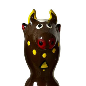 POTENTE - CONDOMERIE - PRESERVATIVOS NOVIDADES PINTADOS À MÃO BULL BLACK MODELO 2
