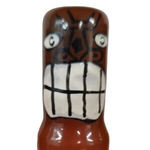 POTENTE - CONDOMERIE - PRESERVATIVOS NOVIDADES PINTADOS À MÃO TIKI TOTEM-FRIKI-02