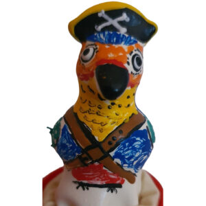 POTENTE - CONDOMERIE - PRESERVATIVOS NOVIDADES PINTADOS À MÃO CAPITÃO PAPAGAIO