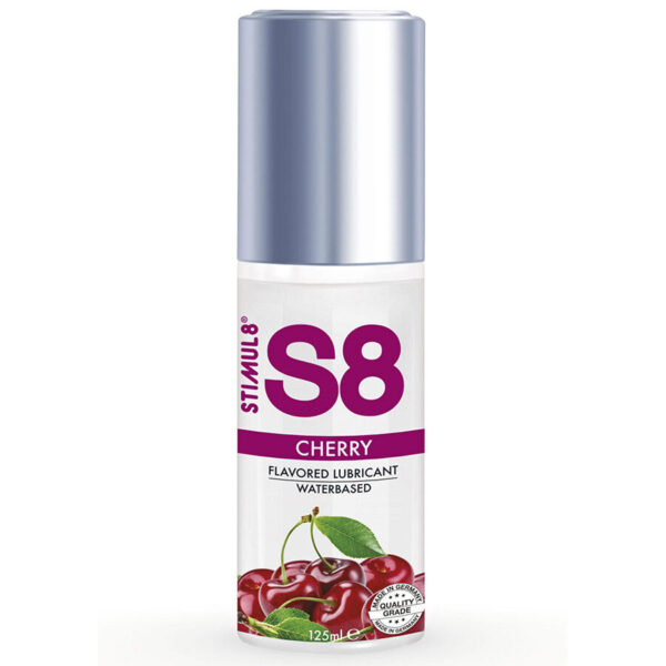 POTENTE - STIMUL8 - LUBRIFICANTE S8 CEREJA 125 ML