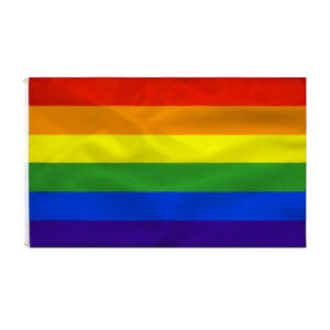 POTENTE - PRIDE - BANDEIRA ARCO-ÍRIS 90 X 150 CM