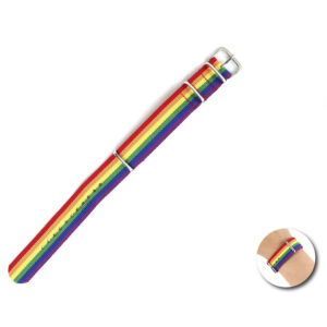 POTENTE - PRIDE - PULSEIRA DA BANDEIRA DO ARCO-ÍRIS