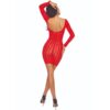 PASSION - BS110 BODYSTOCKING PONTOS VERMELHOS - Image 2